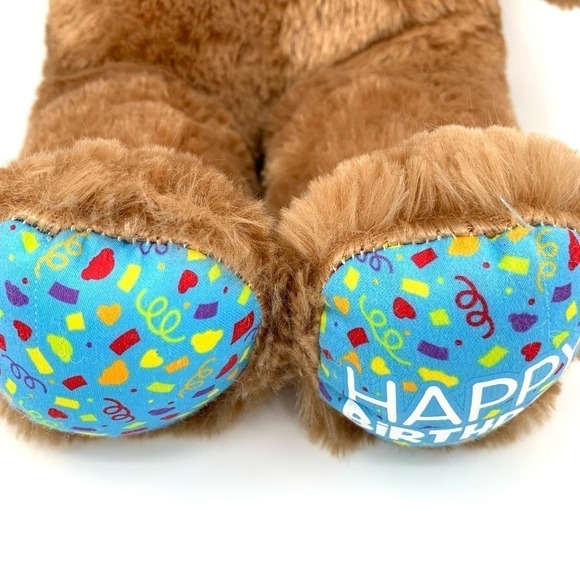 Build-A-Bear Workshop 15” Plush Teddy Bear 2018 Happy Birthday Bear - Picture 3 of 9